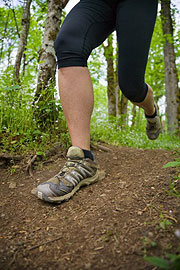 Beim Trailrunning geht es durch Wald und Felder (Foto: Istockfoto)